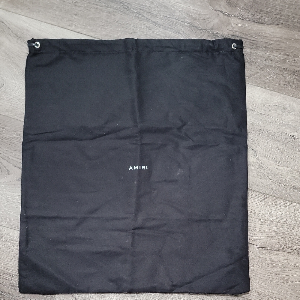 Amiri Black Dust Bag